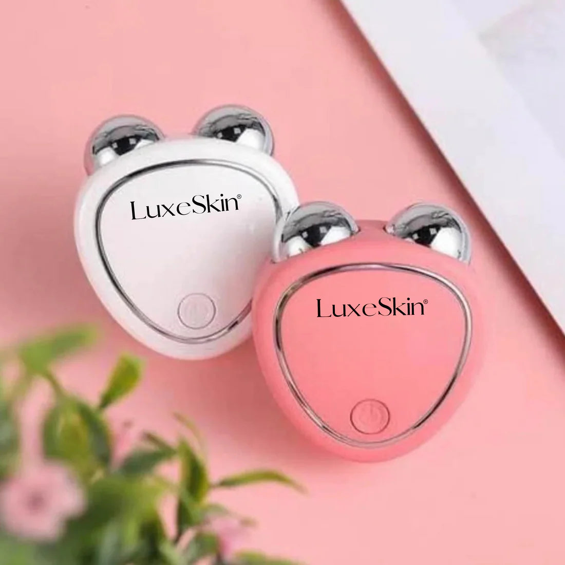 LuxeSkin® - Masajeador de microcorriente facial