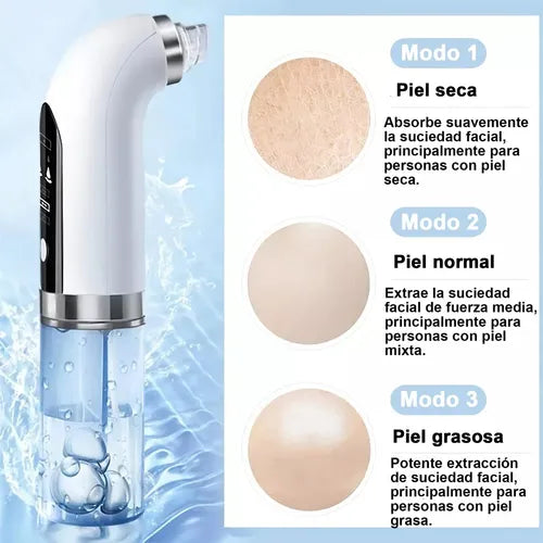 LuxeFace® Aqua - Extractor De Succión Con Agua
